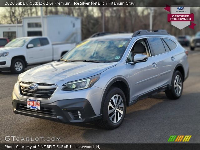 2020 Subaru Outback 2.5i Premium in Ice Silver Metallic