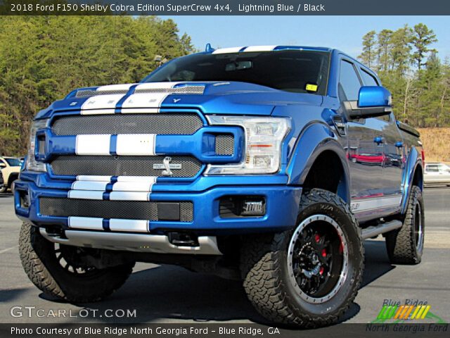 2018 Ford F150 Shelby Cobra Edition SuperCrew 4x4 in Lightning Blue