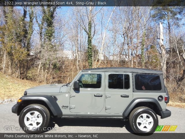 2022 Jeep Wrangler Unlimited Sport 4x4 in Sting-Gray