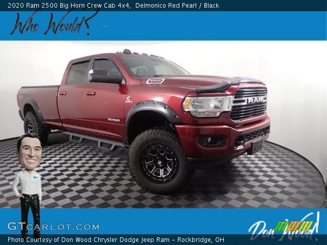 2020 Ram 2500 Big Horn Crew Cab 4x4 in Delmonico Red Pearl