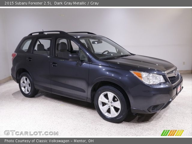 2015 Subaru Forester 2.5i in Dark Gray Metallic