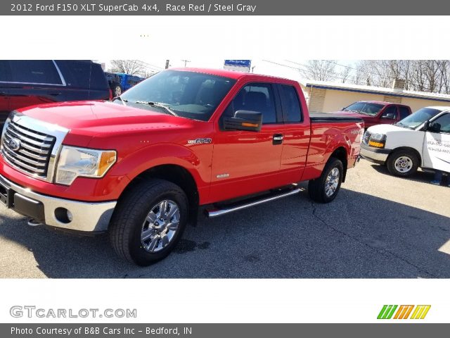 2012 Ford F150 XLT SuperCab 4x4 in Race Red