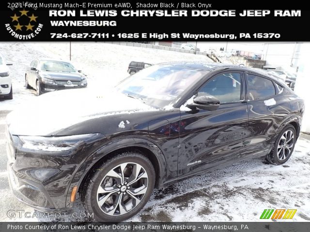2021 Ford Mustang Mach-E Premium eAWD in Shadow Black