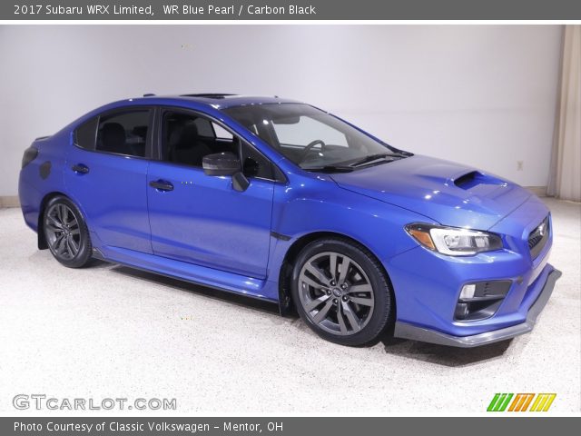 2017 Subaru WRX Limited in WR Blue Pearl