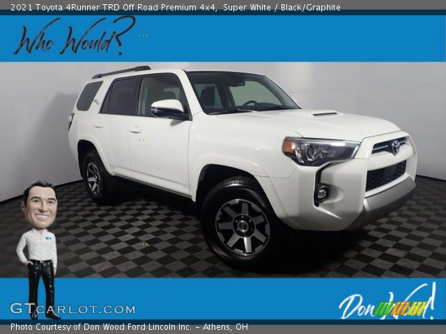 2021 Toyota 4Runner TRD Off Road Premium 4x4 in Super White