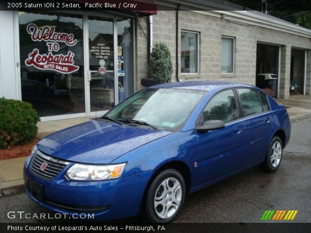 2005 Saturn ION 2 Sedan in Pacific Blue