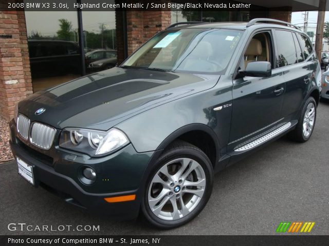 2008 Bmw x3 highland green #3