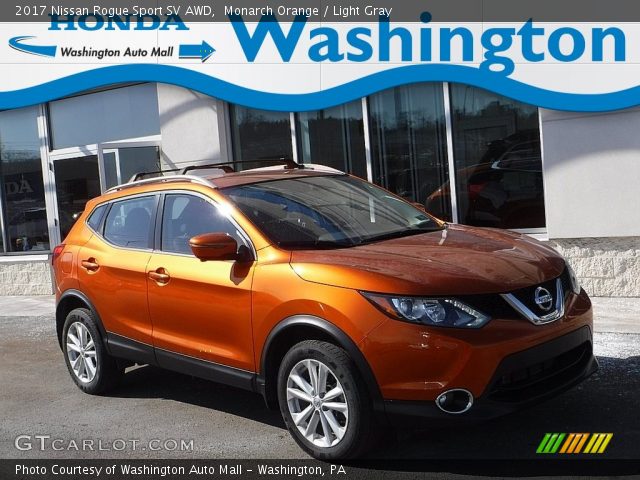 2017 Nissan Rogue Sport SV AWD in Monarch Orange
