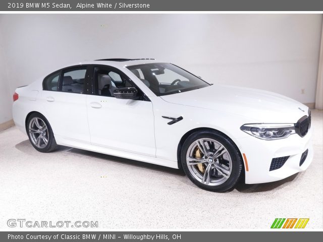 2019 BMW M5 Sedan in Alpine White