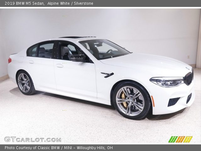 2019 BMW M5 Sedan in Alpine White