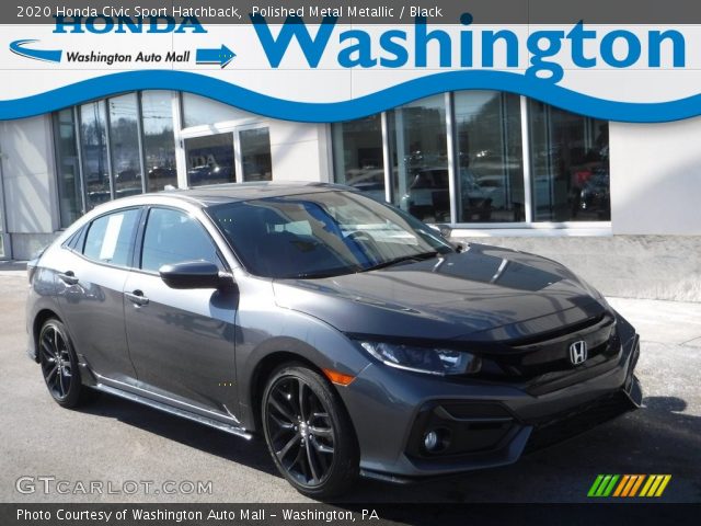 2020 Honda Civic Sport Hatchback in Polished Metal Metallic