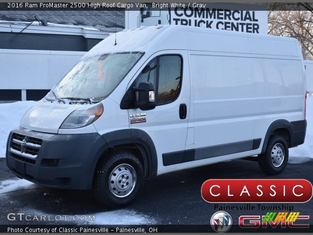 2016 Ram ProMaster 2500 High Roof Cargo Van in Bright White
