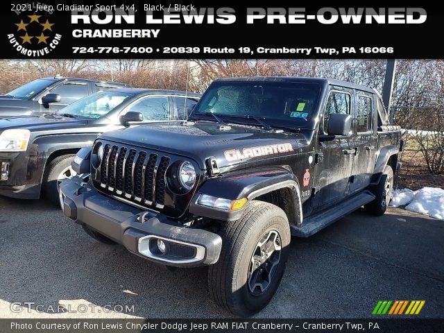 2021 Jeep Gladiator Sport 4x4 in Black