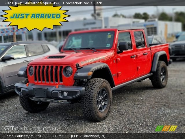 2021 Jeep Gladiator Mojave 4x4 in Firecracker Red