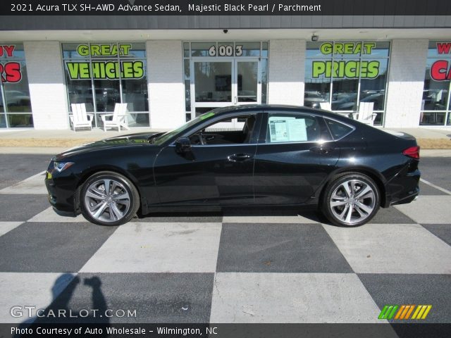 2021 Acura TLX SH-AWD Advance Sedan in Majestic Black Pearl