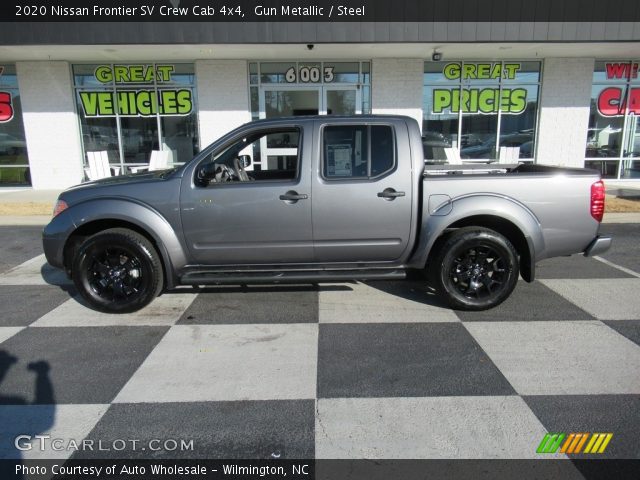 2020 Nissan Frontier SV Crew Cab 4x4 in Gun Metallic