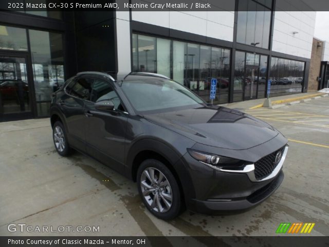 2022 Mazda CX-30 S Premium AWD in Machine Gray Metallic