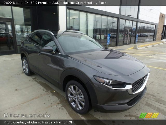 2022 Mazda CX-30 S Premium AWD in Machine Gray Metallic