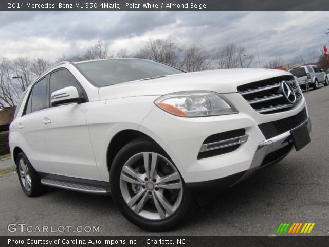 2014 Mercedes-Benz ML 350 4Matic in Polar White