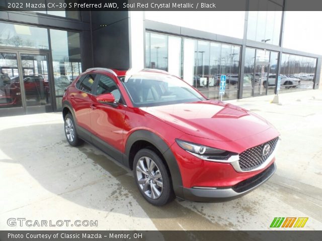 2022 Mazda CX-30 S Preferred AWD in Soul Red Crystal Metallic