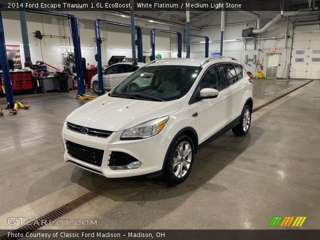 2014 Ford Escape Titanium 1.6L EcoBoost in White Platinum