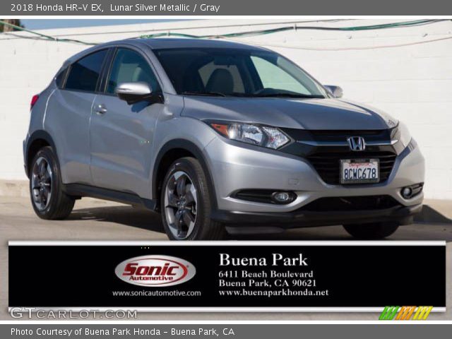 2018 Honda HR-V EX in Lunar Silver Metallic