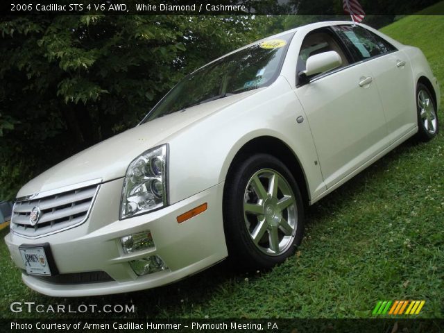 2006 Cadillac STS 4 V6 AWD in White Diamond