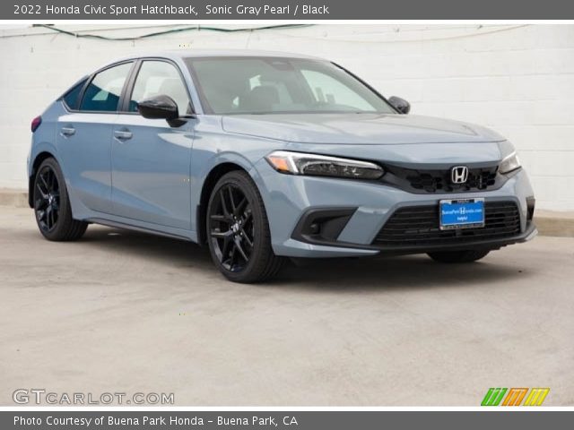 2022 Honda Civic Sport Hatchback in Sonic Gray Pearl