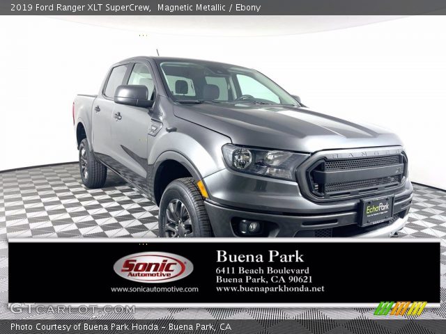 2019 Ford Ranger XLT SuperCrew in Magnetic Metallic