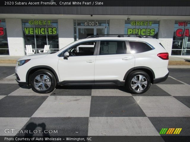 2020 Subaru Ascent Premium in Crystal White Pearl