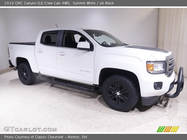 2019 GMC Canyon SLE Crew Cab 4WD in Summit White