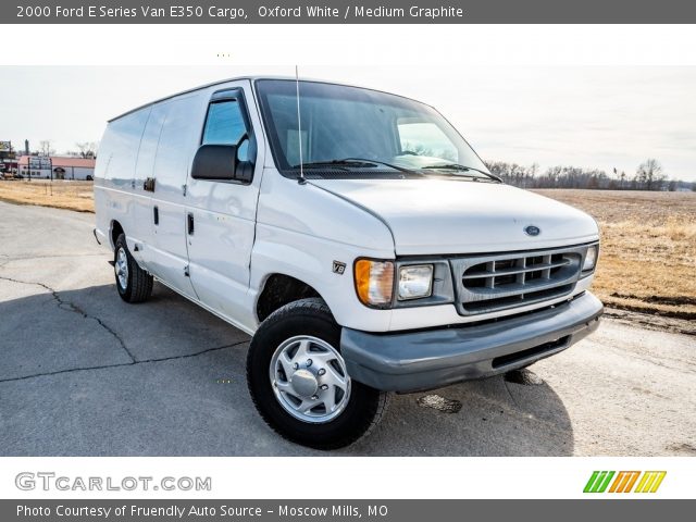 2000 Ford E Series Van E350 Cargo in Oxford White