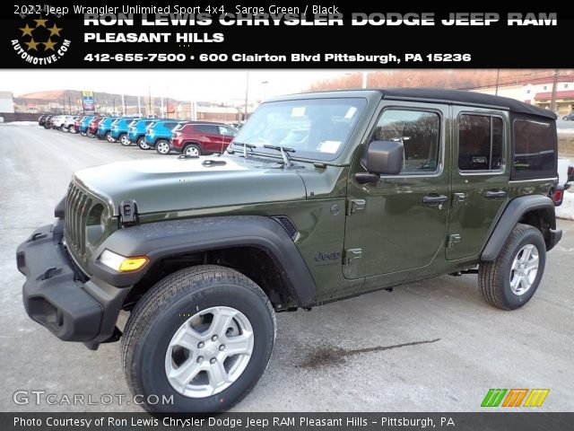 2022 Jeep Wrangler Unlimited Sport 4x4 in Sarge Green