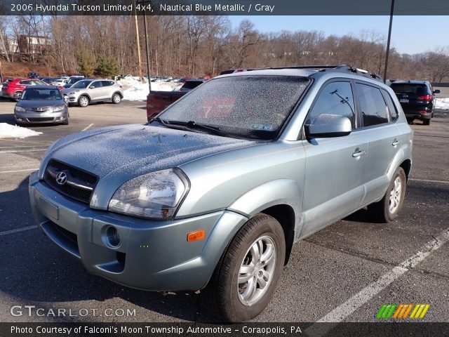 2006 Hyundai Tucson Limited 4x4 in Nautical Blue Metallic