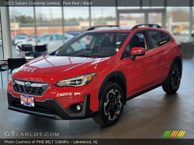 2022 Subaru Crosstrek Limited in Pure Red
