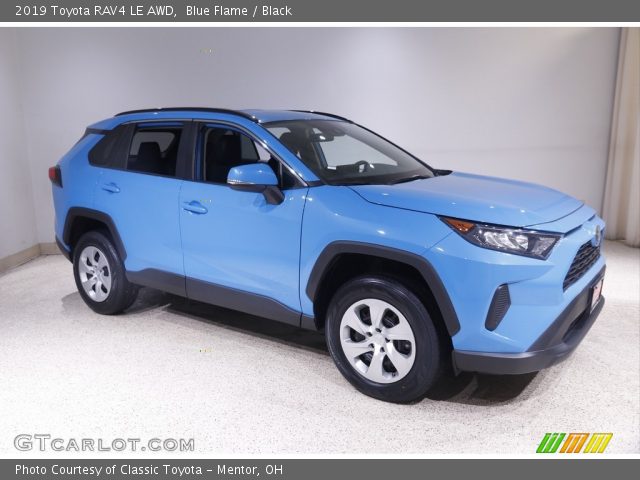 2019 Toyota RAV4 LE AWD in Blue Flame