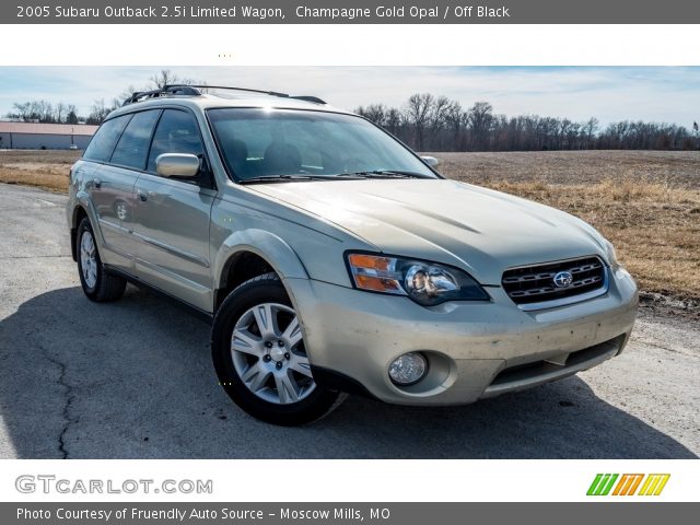 2005 Subaru Outback 2.5i Limited Wagon in Champagne Gold Opal