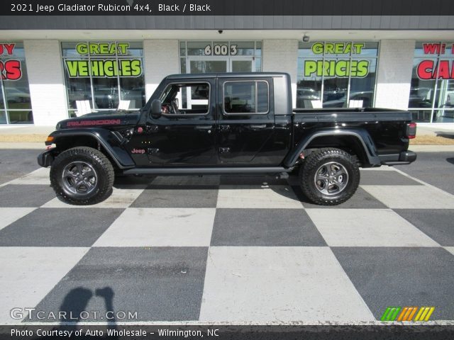 2021 Jeep Gladiator Rubicon 4x4 in Black
