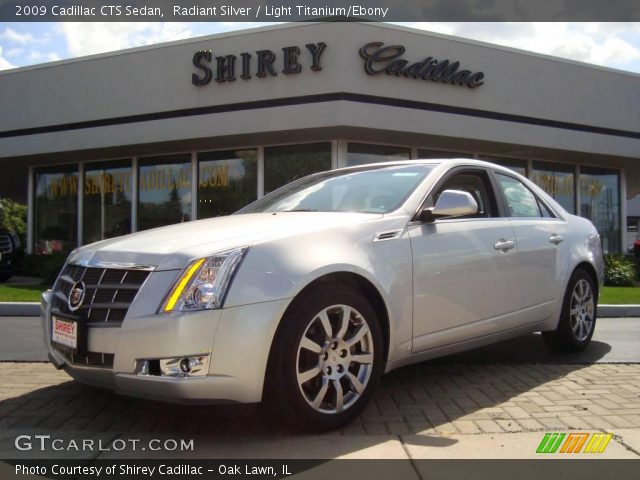 2009 Cadillac CTS Sedan in Radiant Silver