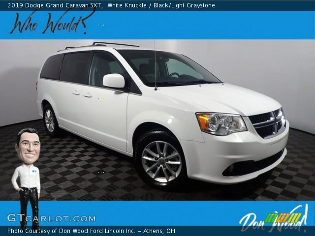 2019 Dodge Grand Caravan SXT in White Knuckle