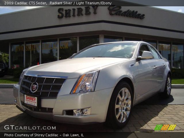 2009 Cadillac CTS Sedan in Radiant Silver
