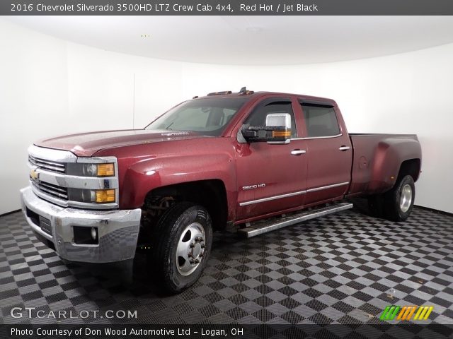 2016 Chevrolet Silverado 3500HD LTZ Crew Cab 4x4 in Red Hot