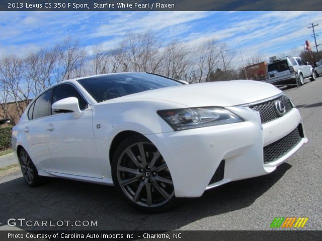2013 Lexus GS 350 F Sport in Starfire White Pearl