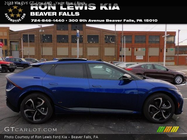 2022 Kia EV6 GT-Line AWD in Yacht Blue