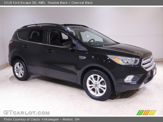 2018 Ford Escape SEL 4WD in Shadow Black