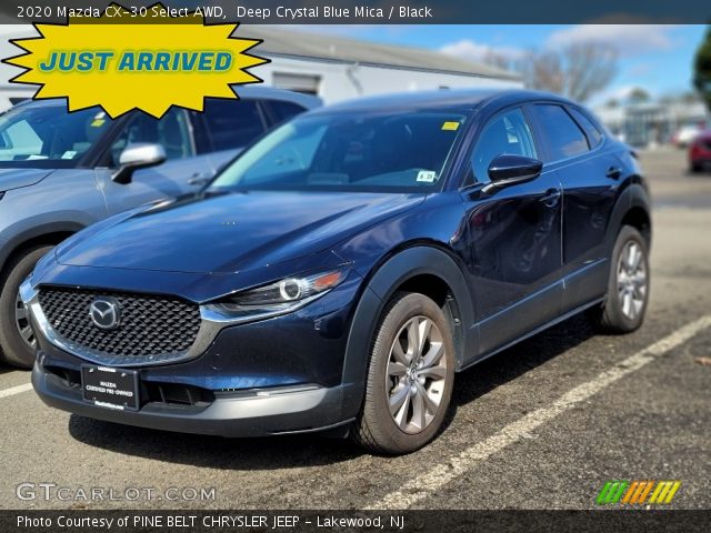 2020 Mazda CX-30 Select AWD in Deep Crystal Blue Mica