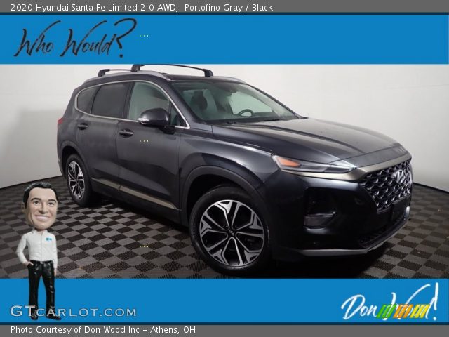 2020 Hyundai Santa Fe Limited 2.0 AWD in Portofino Gray