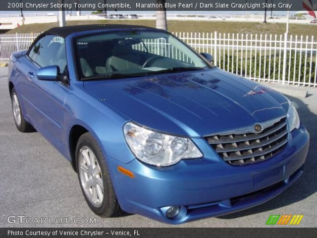 2008 Chrysler Sebring Touring Convertible in Marathon Blue Pearl