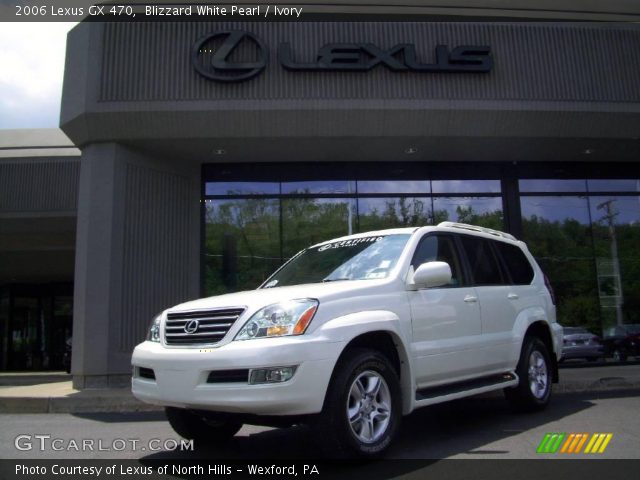 2006 Lexus GX 470 in Blizzard White Pearl