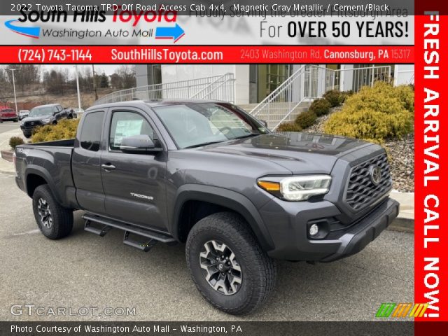 2022 Toyota Tacoma TRD Off Road Access Cab 4x4 in Magnetic Gray Metallic
